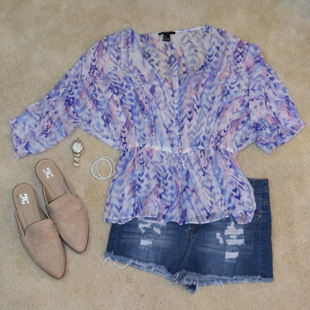 Forever 21 Blouse Size L